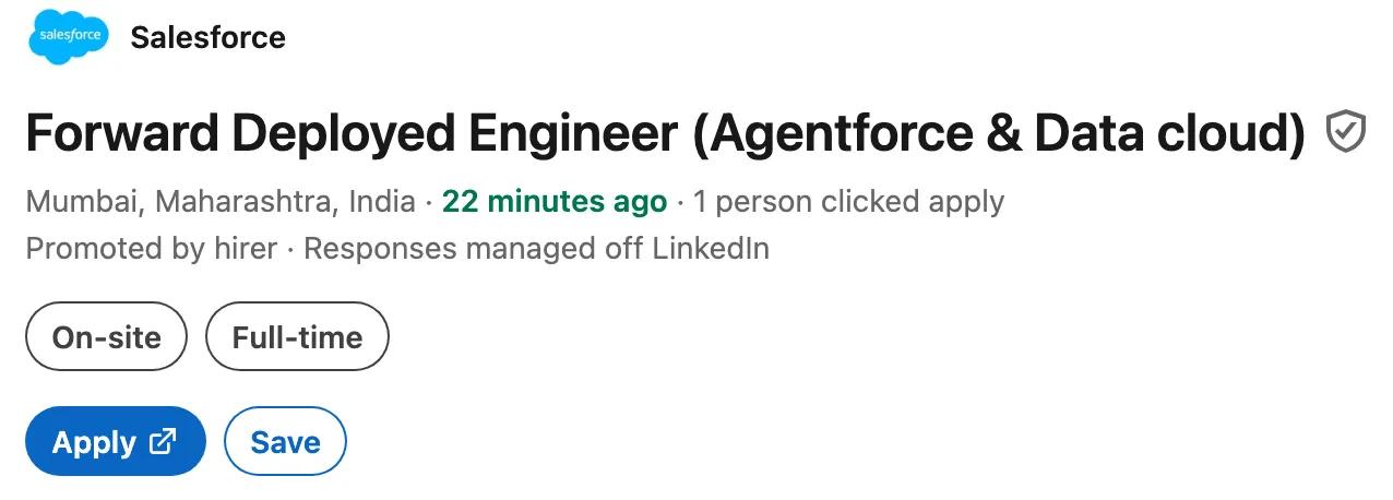 Salesforce Alert